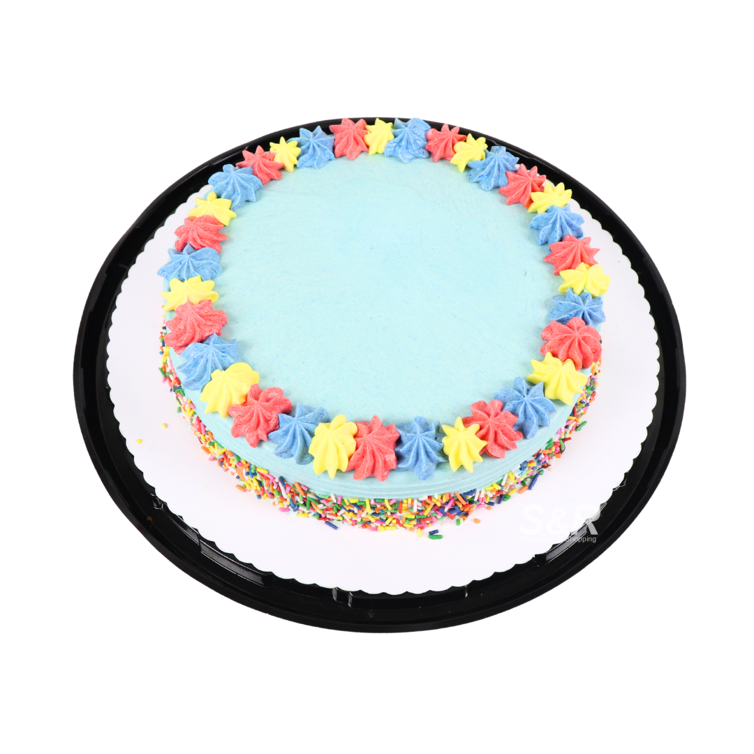 S&R 8in Mocha Round Cake